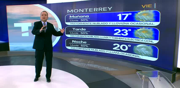 Abimael Salas nos da el pronóstico del tiempo en Monterrey para este fin de semana.