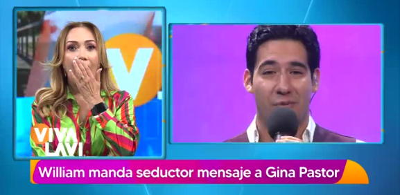 Gina Pastor responde a declaración de amor de William