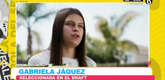 Gabriela Jáquez sigue haciendo historia en Estados Unidos.