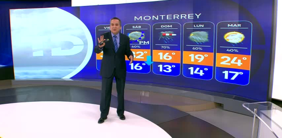 Abimael Salas nos da el pronóstico del tiempo en Monterrey para este jueves 16 de abril 2026.