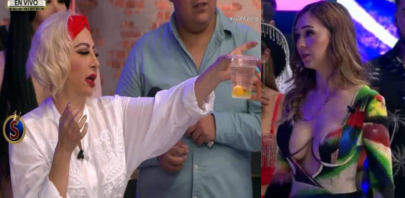 Ludivina Lugo por medio de una barrida con huevo queda sorprendida con lo que salió en el vaso