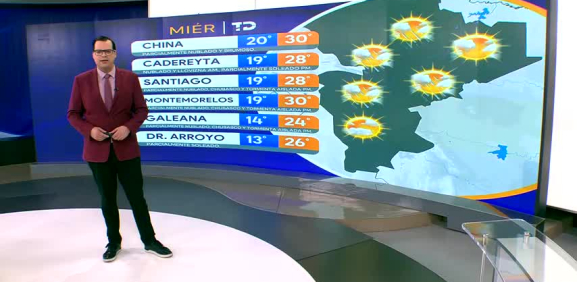 Nelson Valdez nos da el pronóstico del tiempo en Monterrey para este miércoles 22 de abril 2026.