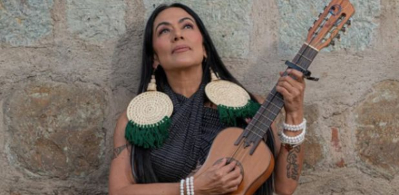 Lila Downs ofrece concierto en Iztapalapa