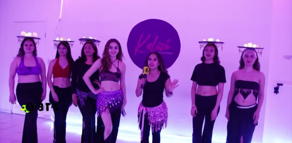 Conducoras de Orbital aprenden danza árabe