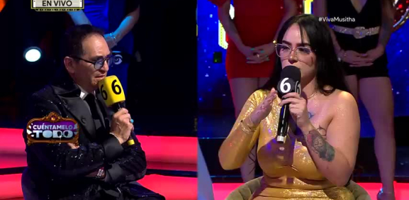 En el momento más tenso de 'Cuentamelo Todo' suelta la sopa de su pasado