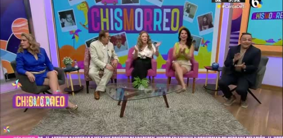 Laura Flores en vivo en el foro de Chismorreo