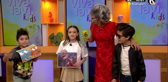 Conductores de 'Vivalavi Mx' se convierten en niños