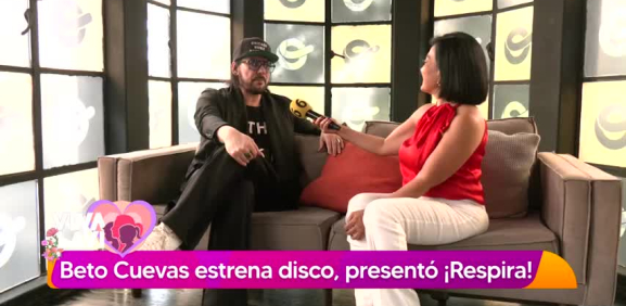 Beto Cuevas estrena su nuevo álbum "¡Respira!"
