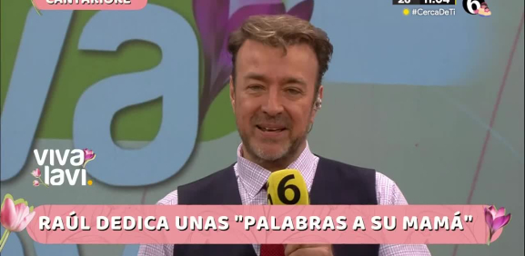 Raúl Magaña le canta a su mamá