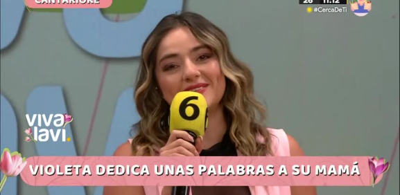 Violeta Moreno llora tras dedicarle mensaje a su mamá