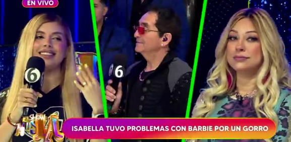 Isabella comenta que al parecer Barbie les dice a las demás chicas no le hablen en los camerinos