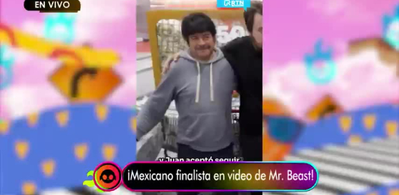 Juan consiguió llegar al reto final de Mr. Beast, luego de mantenerse por más de dos meses dentro de un centro comercial en Estados Unidos.