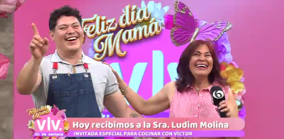 Invitada especial en el programa