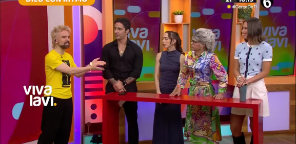 Los conductores se enfrentan en "Dilo con ritmo"