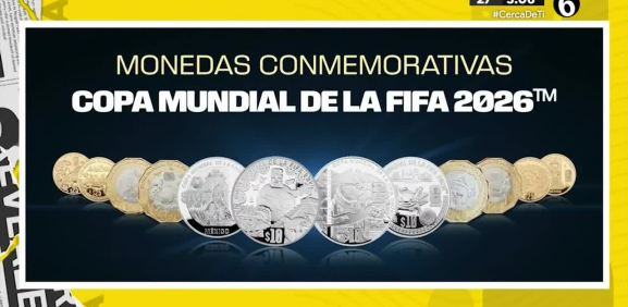 Con motivo del mundial 'FIFA 2026' se sacará una línea nueva de monedas
