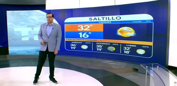 Nelson Valdez nos da el pronóstico del tiempo en Monterrey para este fin de semana.