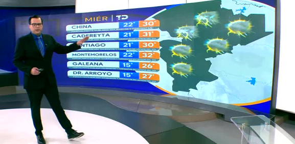 Nelson Valdez nos da el pronóstico del tiempo en Monterrey para este miércoles 20 de mayo 2026.