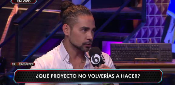 Se trata del reality 'Reto 4 Elementos' en donde dejó algunos traumas en su vida