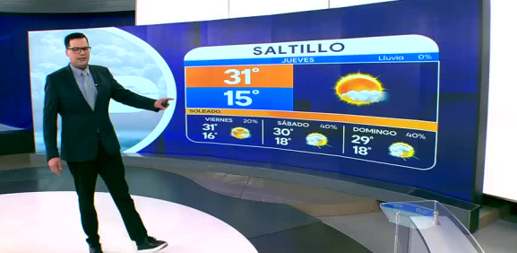 Nelson Valdez nos da el pronóstico del tiempo en Monterrey para este jueves 28 de mayo 2026.
