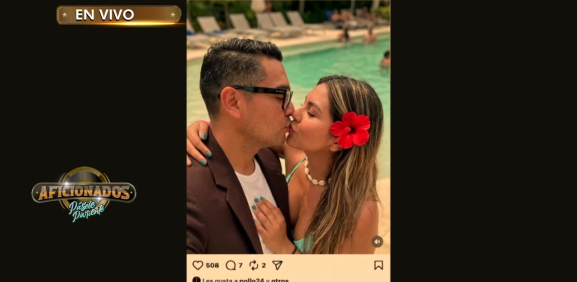 En pleno programa sale una foto que deja a todos sorprendidos