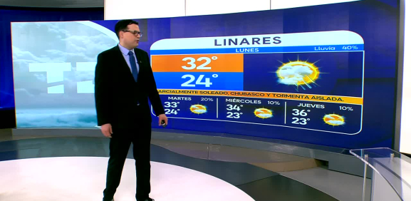 Nelson Valdez nos da el pronóstico del tiempo en Monterrey para este lunes 08 de junio 2026.