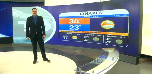 Nelson Valdez nos da el pronóstico del tiempo en Monterrey para este miércoles 10 de junio 2026.