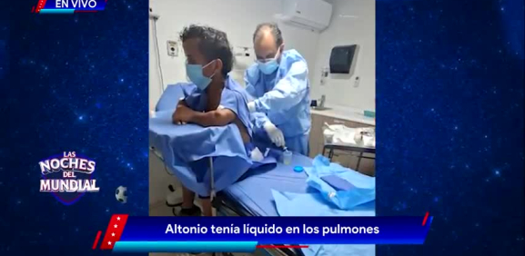 El ex integrante de 'Es Show' afirma su pésimo estado de salud al tener complicaciones en los pulmones