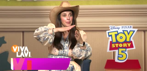 Irán Castillo revela detalles de "Toy Story 5"