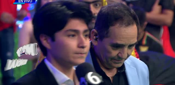 Reclamo de Chavana Jr hace llorar a Ernesto Chavana