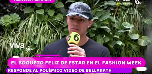 'El Bogueto' habla de su participación en el fashion week