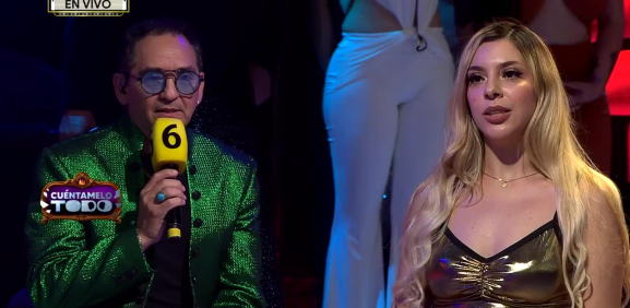 En el espejo la chica sorprende con esta información