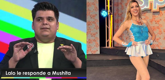 El conductor muestra la conversación en tiempo real con la chica de 'Es Show'