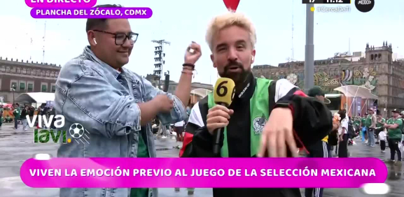 Así se vive la previa del partido de México