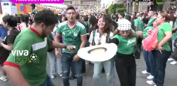 Famosos muestran su apoyo a la Selección Mexicana