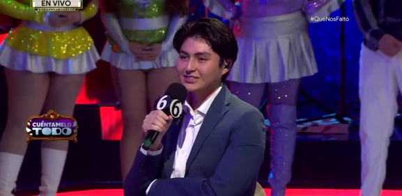 Una pregunta dura para el hijo de Chavana y así se expresa del elenco