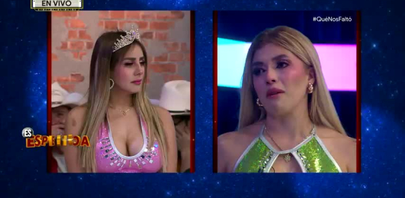 La chica se pone sensible ante el fuerte pleito entre sus amigas