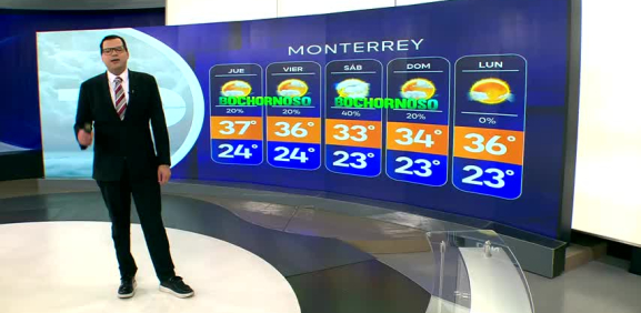 Nelson Valdez nos da el pronóstico del tiempo en Monterrey para este miércoles 08 de julio 2026.