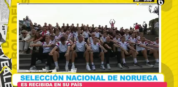 Tras acabar su participación en el mundial los jugadores son ovacionados