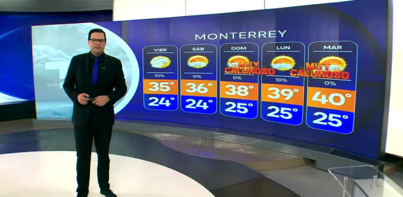Nelson Valdez nos da el pronóstico del tiempo en Monterrey para este jueves 16 de julio 2026.