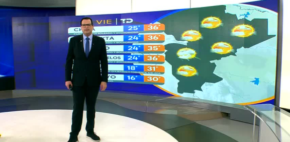Nelson Valdez nos da el pronóstico del tiempo en Monterrey para este fin de semana.