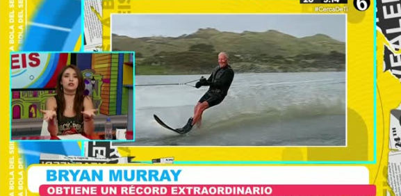 Bryan Murray practica este deporte desde 1955 y mantiene una rutina activa entre el lago y el gimnasio