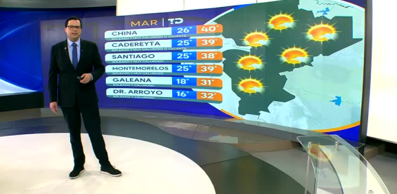 Nelson Valdez nos da el pronóstico del tiempo en Monterrey para este martes 21 de julio 2026.