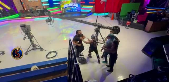 Sale a la luz una fuerte pelea previo al programa