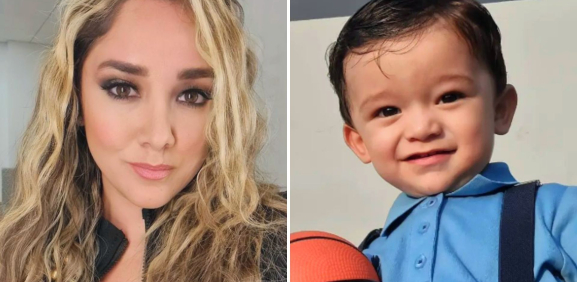 Sherlyn es ventilada por su hijo en plena entrevista