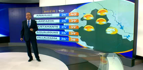 Abimael Salas nos da el pronóstico del tiempo en Monterrey para este miércoles 05 de agosto 2026.