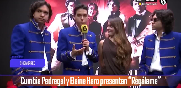 Cumbia Pedregal y Elaine Haro presentan "Regálame"