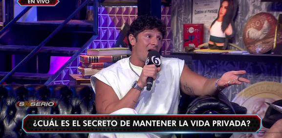 El actor y modelo se confiesa en el programa