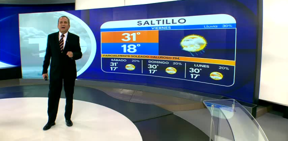 Abimael Salas nos da el pronóstico del tiempo en Monterrey para este fin de semana.