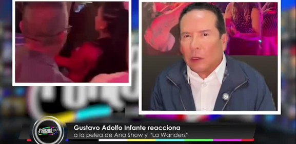 Gustavo Adolfo Infante reacciona a la pelea entre Ana Show y la Wanders
