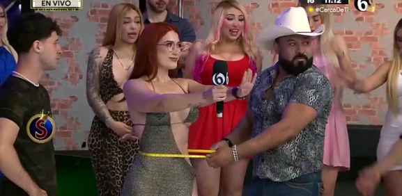 'Mafioso' y 'El Pana' se ponen a sudar al medir a la chica nueva